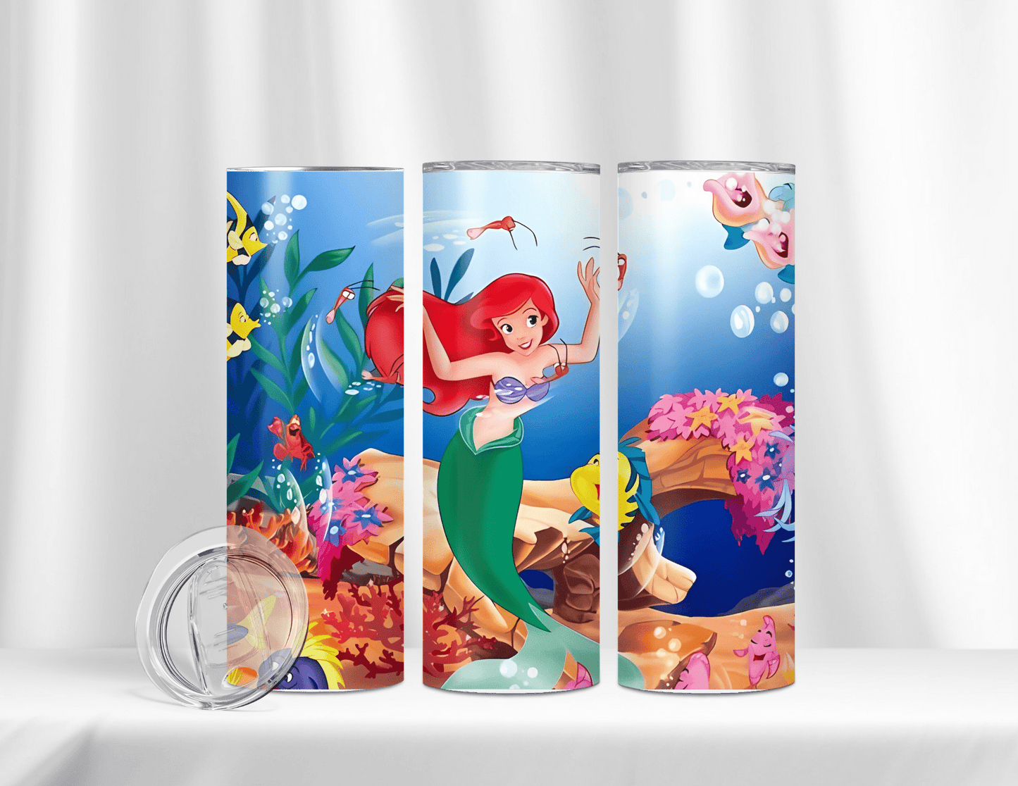 Litte Mermaid Tumblers (28 Designs)
