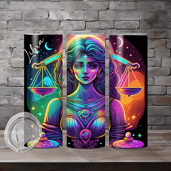 Bright Zodiac Tumblers (12 Designs)