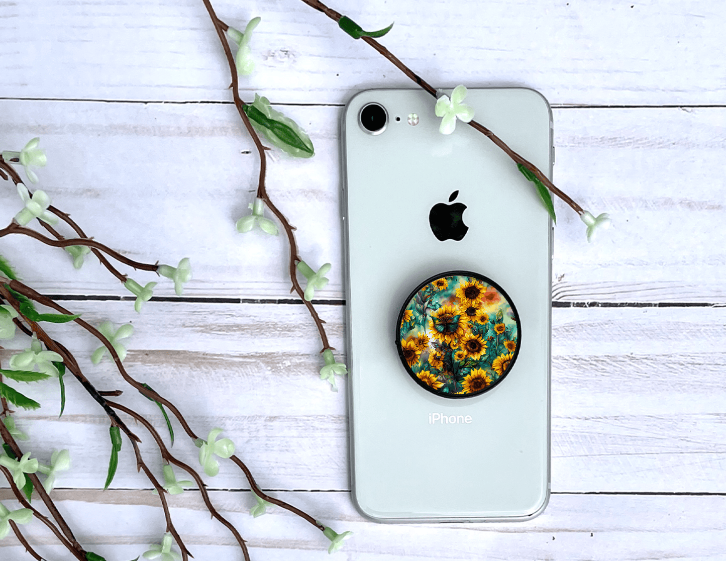 Sunflower Pop Socket