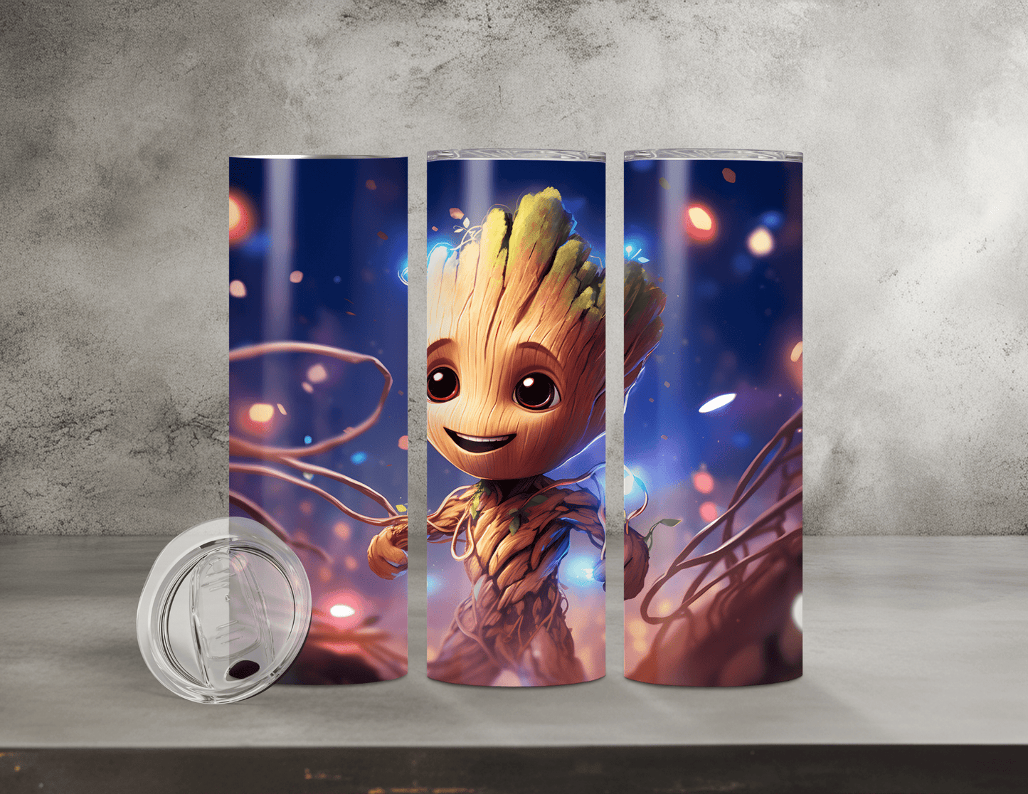 Baby Groot Tumblers (16 Designs)