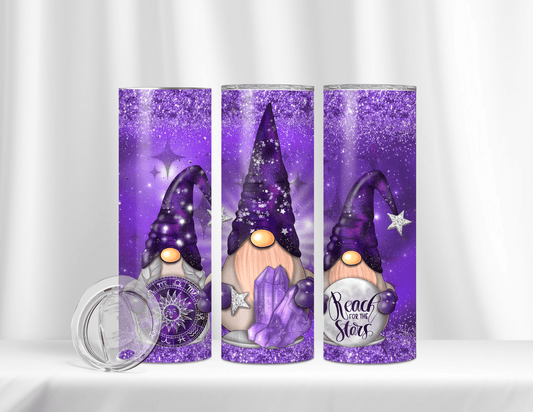 Reach For The Stars Mystical Gnomes Tumbler