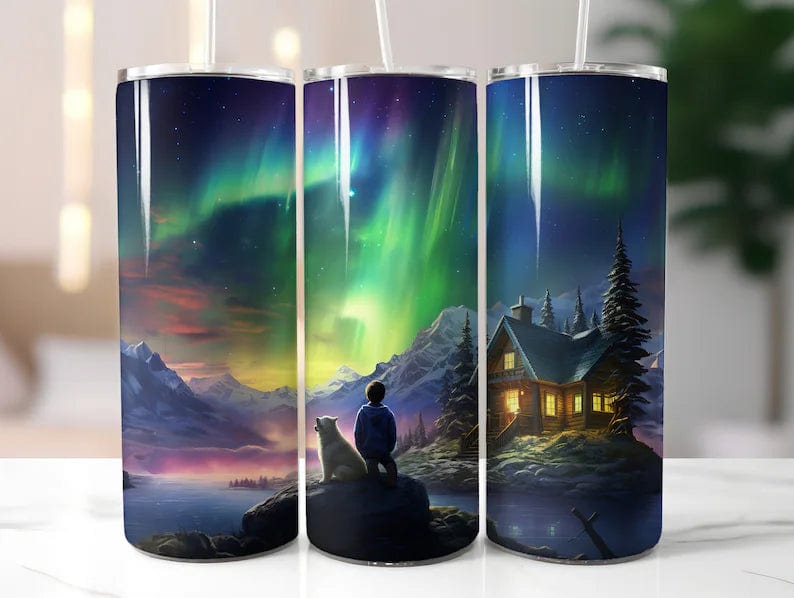 Aurora Borealis Tumblers (8 Designs)