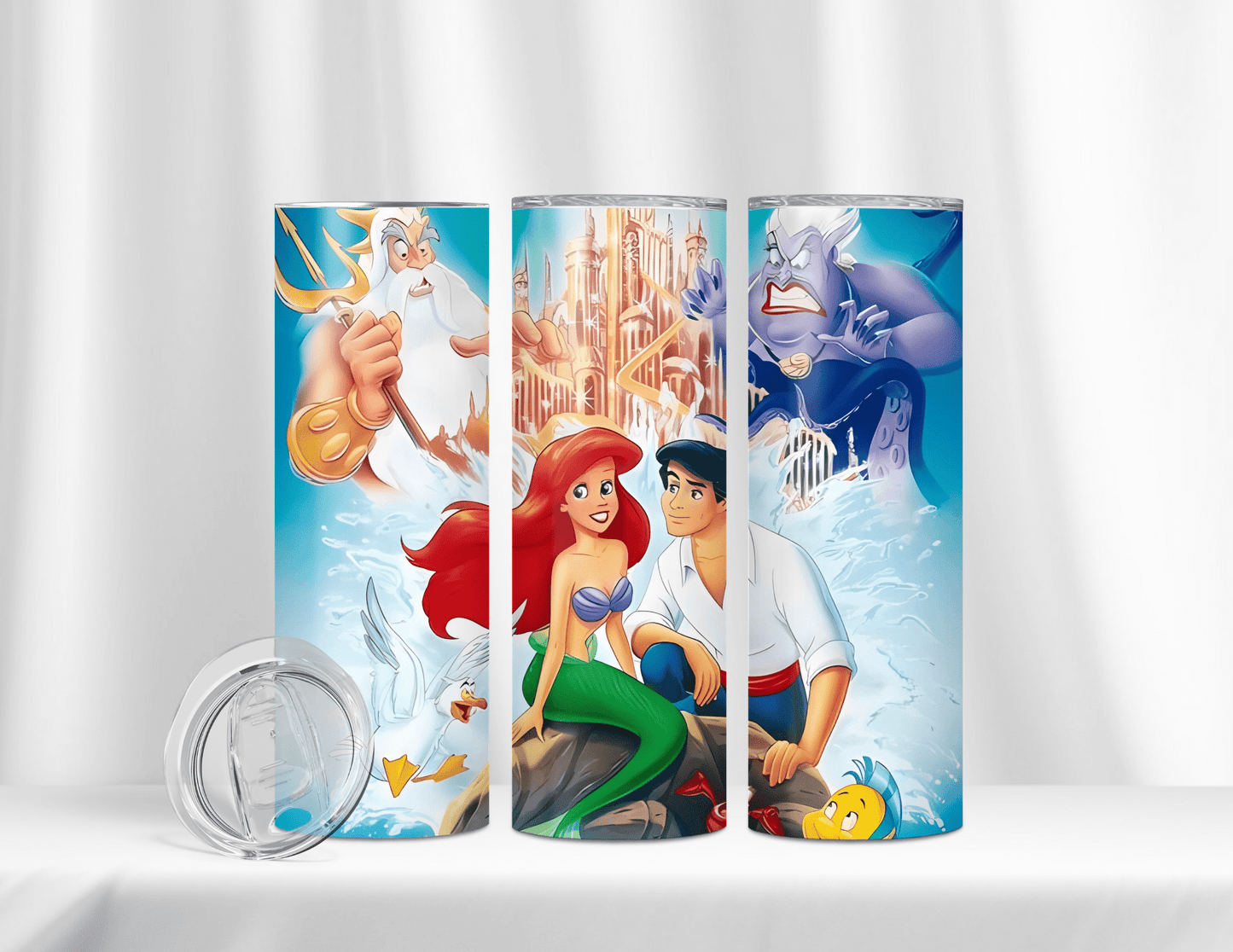 Litte Mermaid Tumblers (28 Designs)