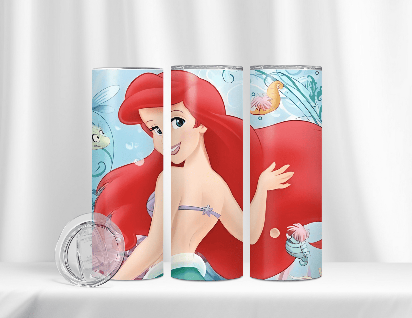 Litte Mermaid Tumblers (28 Designs)