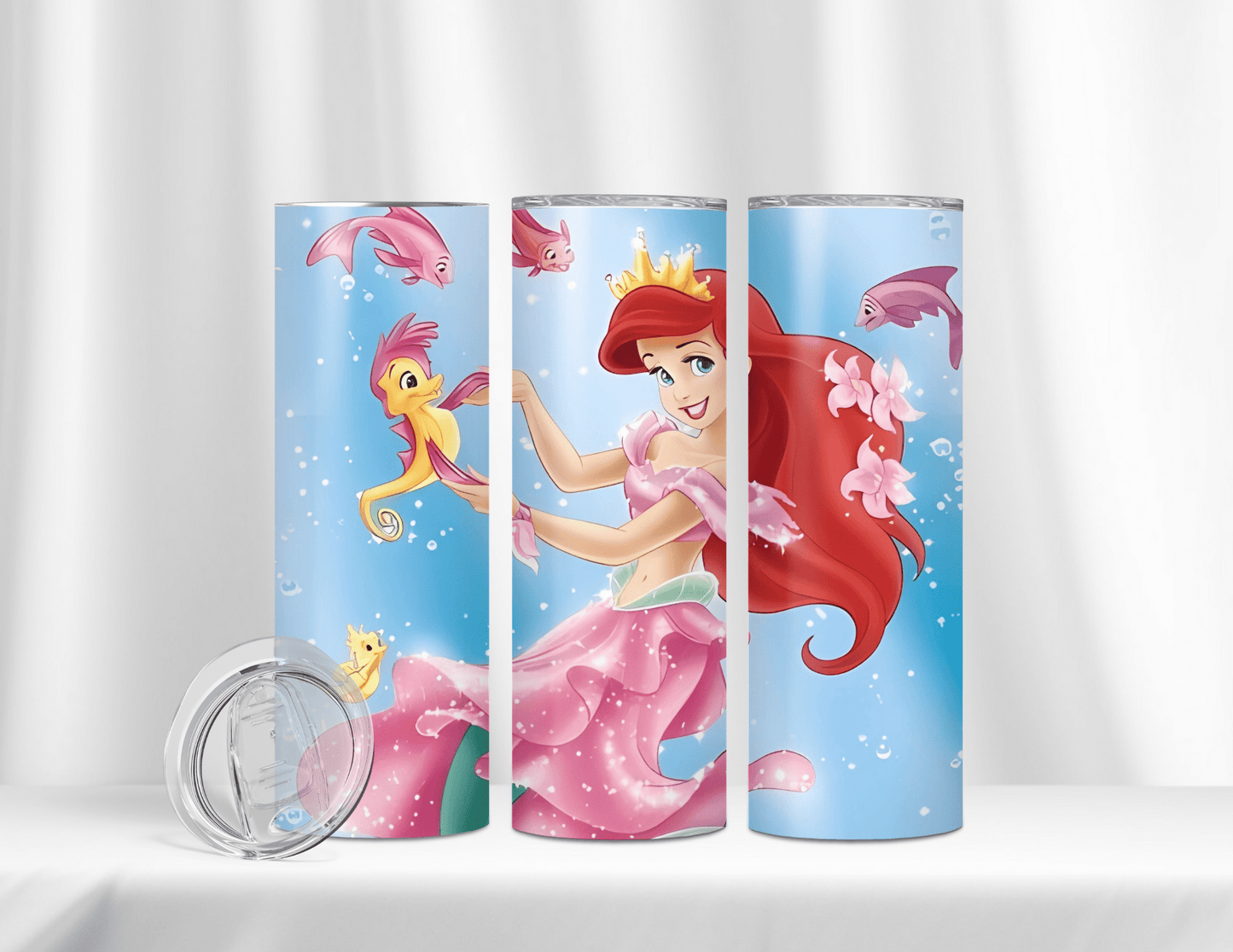 Litte Mermaid Tumblers (28 Designs)