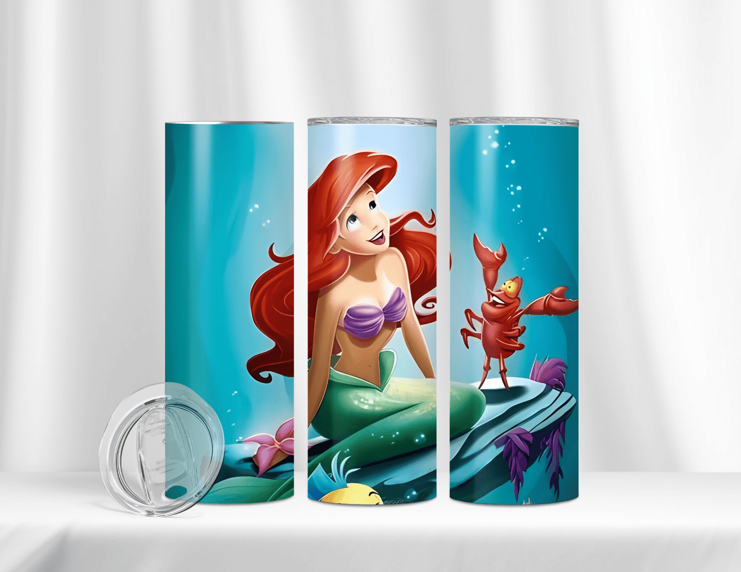 Litte Mermaid Tumblers (28 Designs)