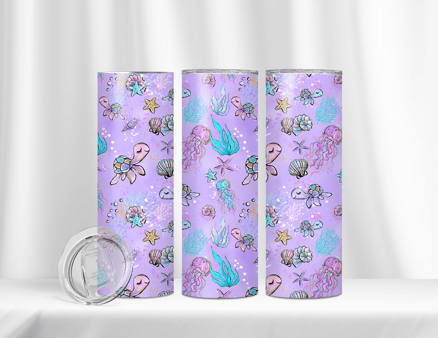 Litte Mermaid Tumblers (28 Designs)