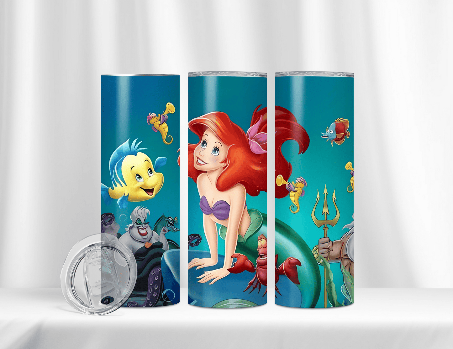 Litte Mermaid Tumblers (28 Designs)