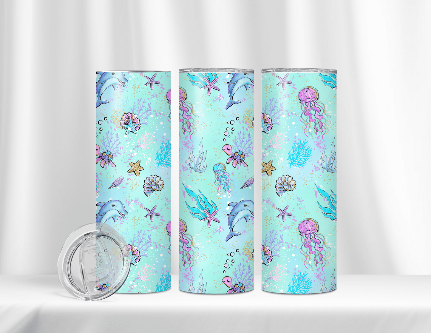 Litte Mermaid Tumblers (28 Designs)