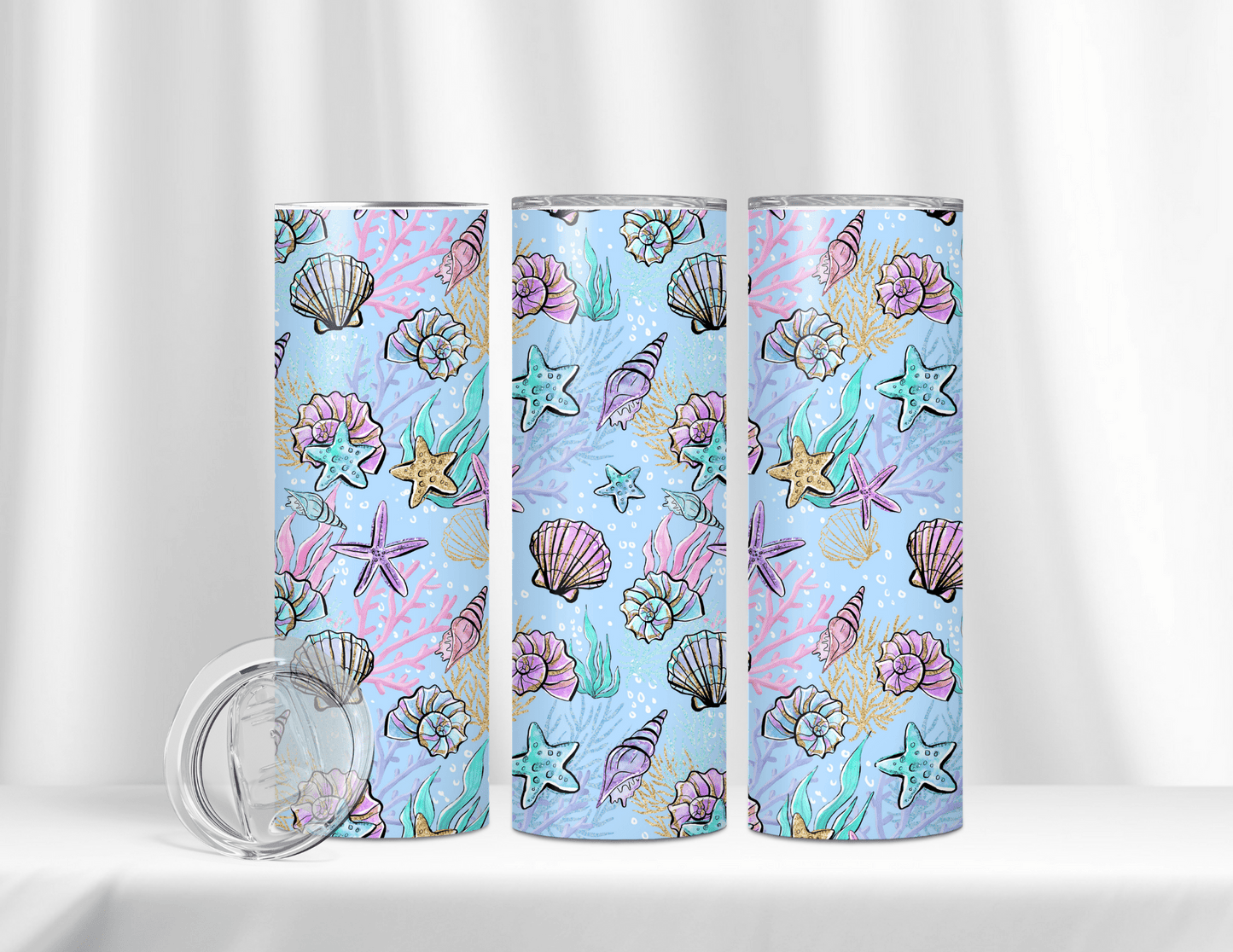 Litte Mermaid Tumblers (28 Designs)
