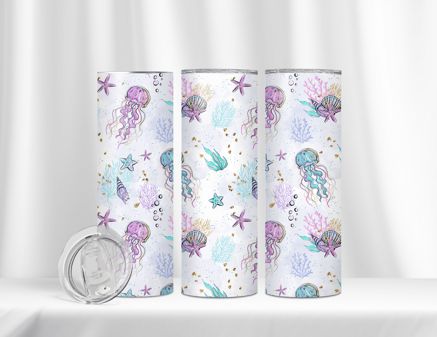 Litte Mermaid Tumblers (28 Designs)