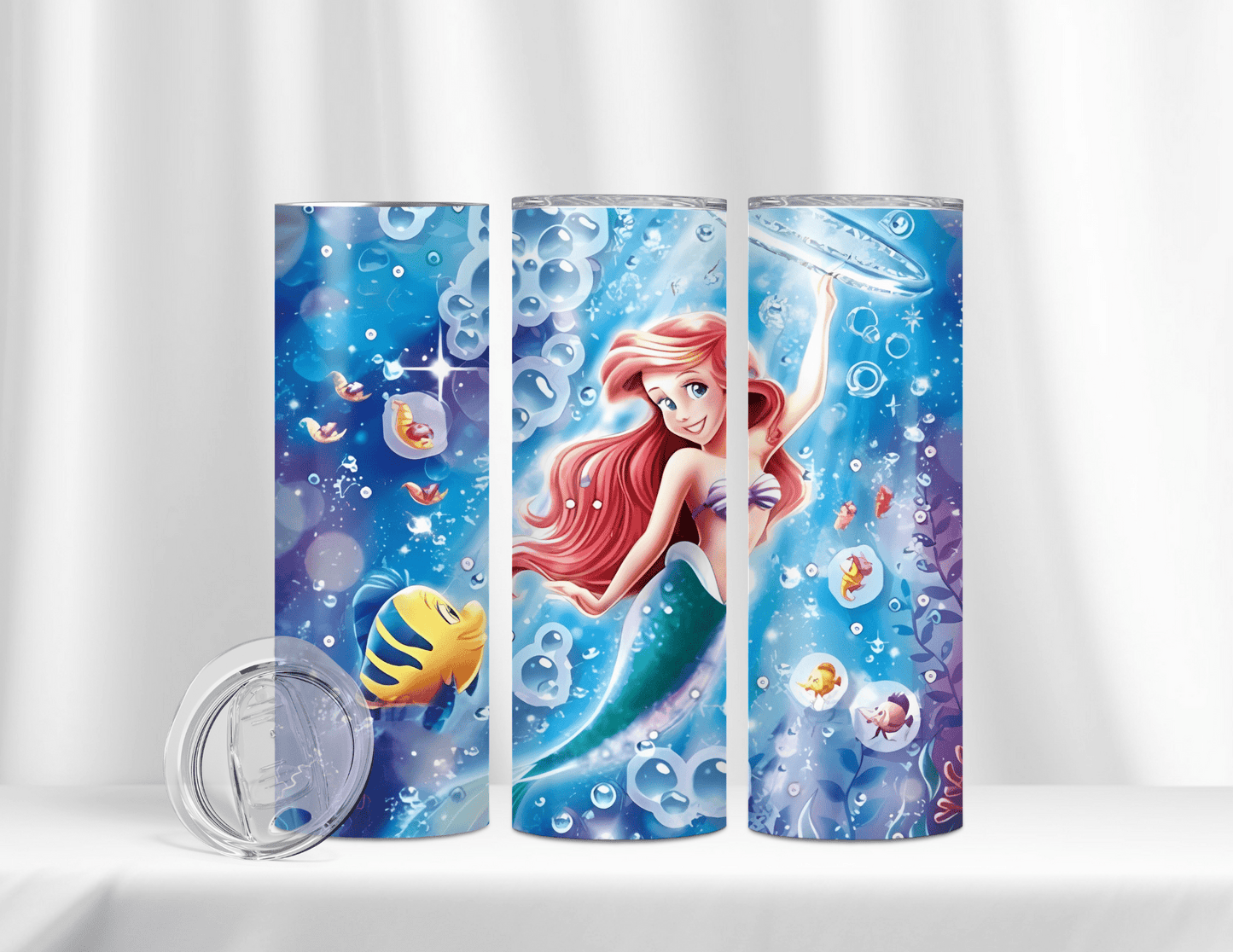 Litte Mermaid Tumblers (28 Designs)