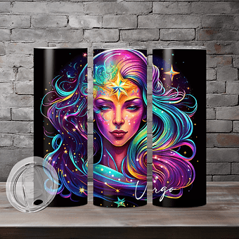 Bright Zodiac Tumblers (12 Designs)