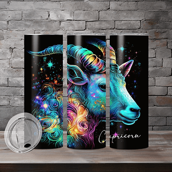 Bright Zodiac Tumblers (12 Designs)