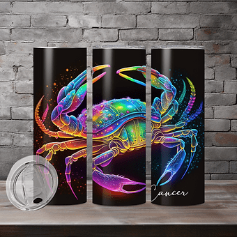 Bright Zodiac Tumblers (12 Designs)