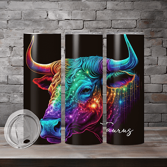 Bright Zodiac Tumblers (12 Designs)