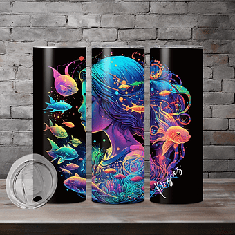 Bright Zodiac Tumblers (12 Designs)
