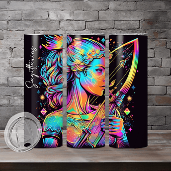 Bright Zodiac Tumblers (12 Designs)