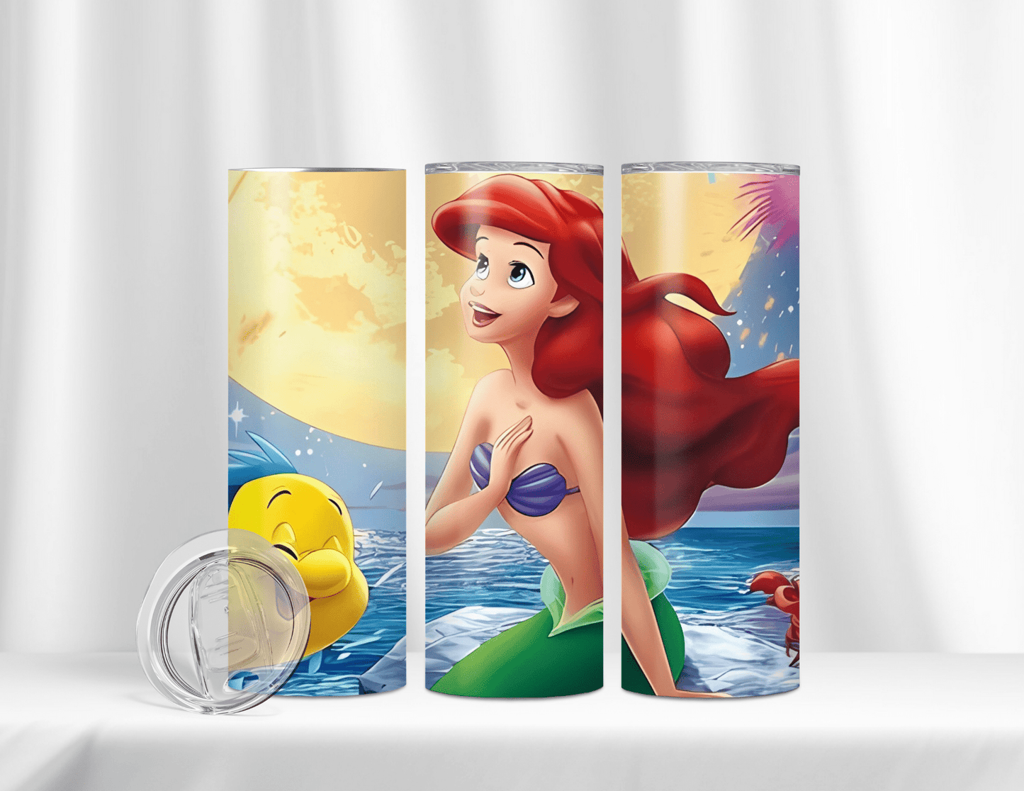 Litte Mermaid Tumblers (28 Designs)