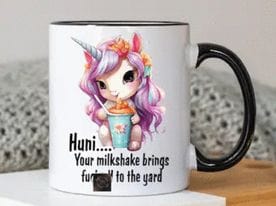 Naughty Unicorn Mugs