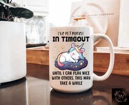 Naughty Unicorn Mugs
