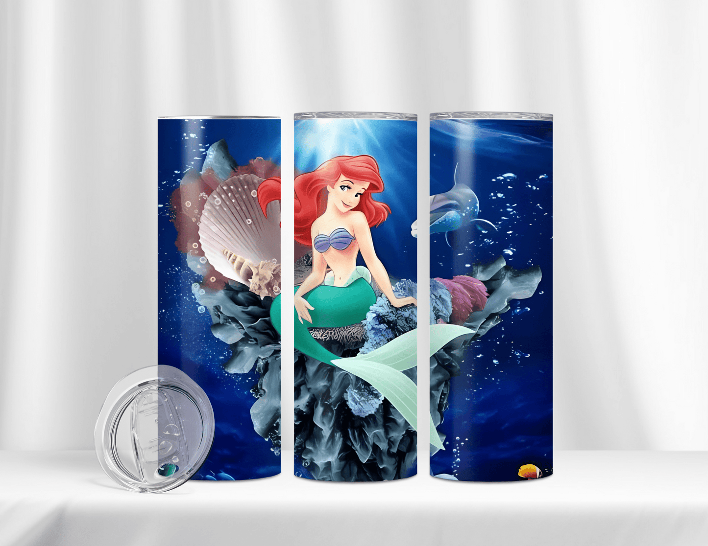 Litte Mermaid Tumblers (28 Designs)