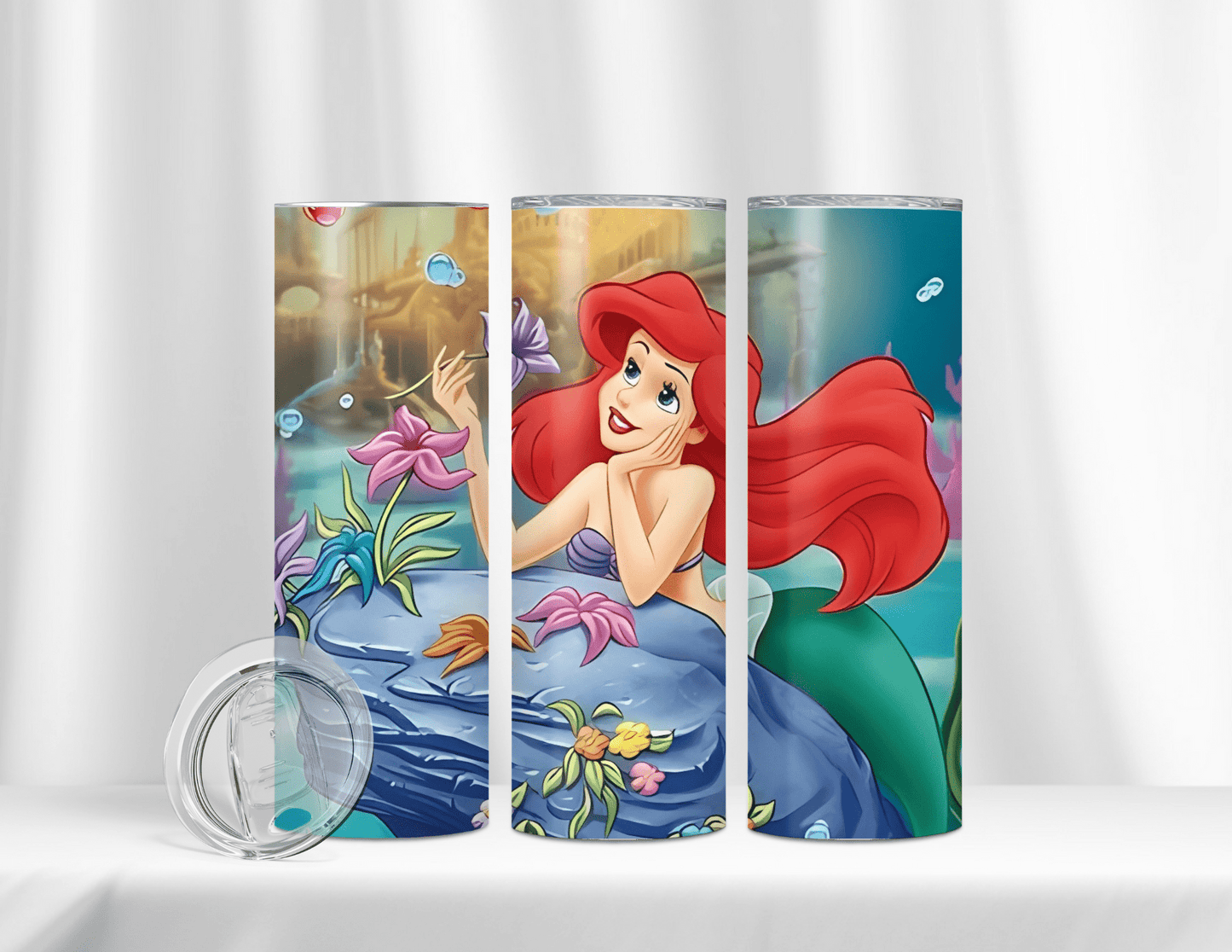 Litte Mermaid Tumblers (28 Designs)
