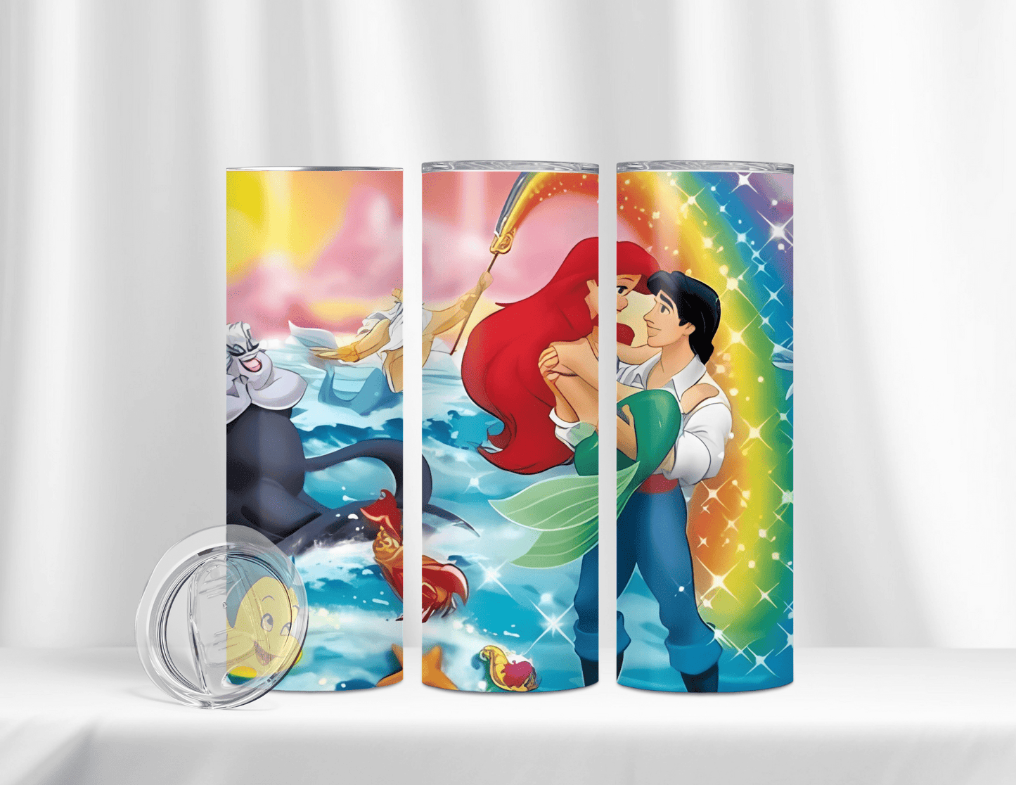 Litte Mermaid Tumblers (28 Designs)