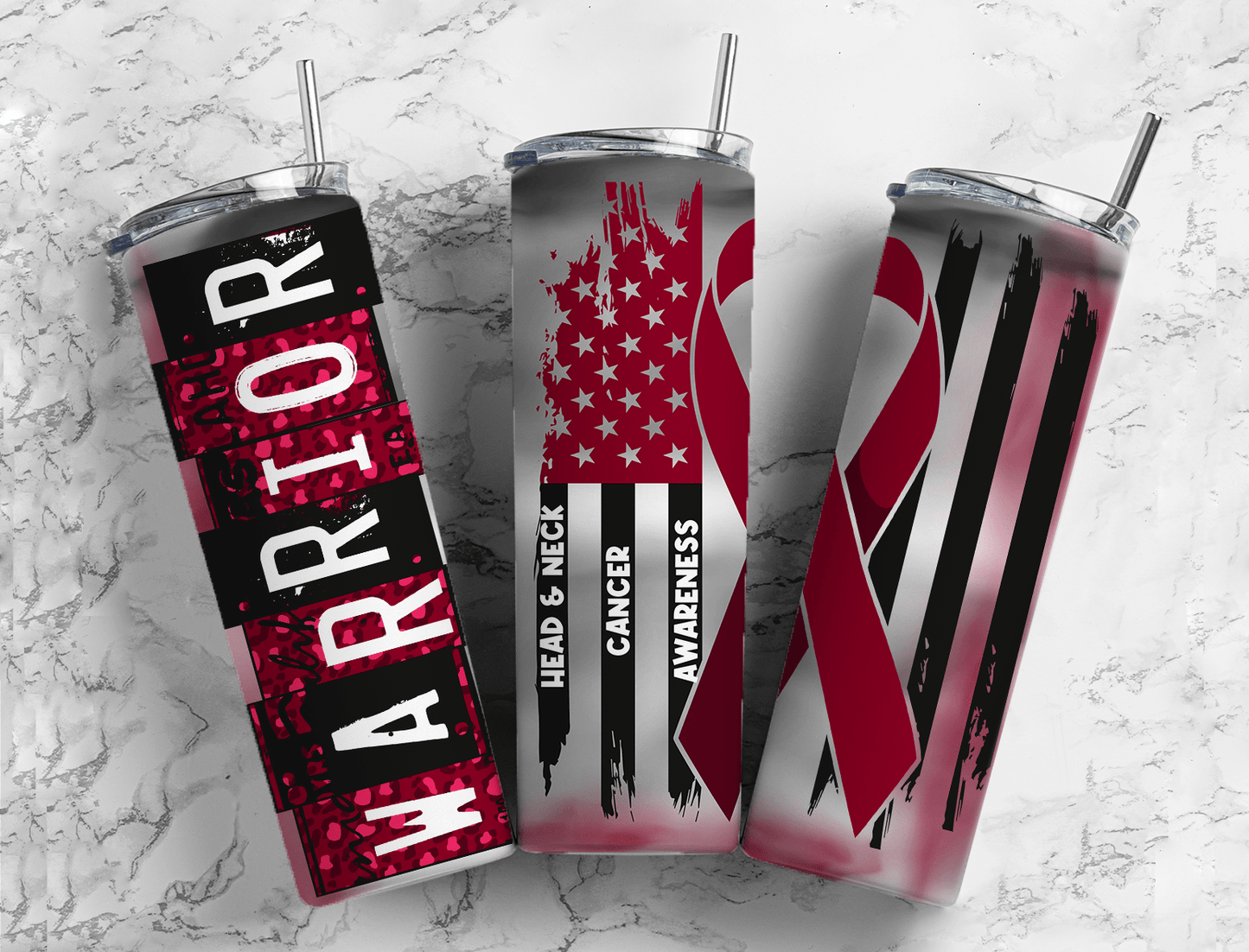 Cancer Ribbon Tumblers (32 Designs)