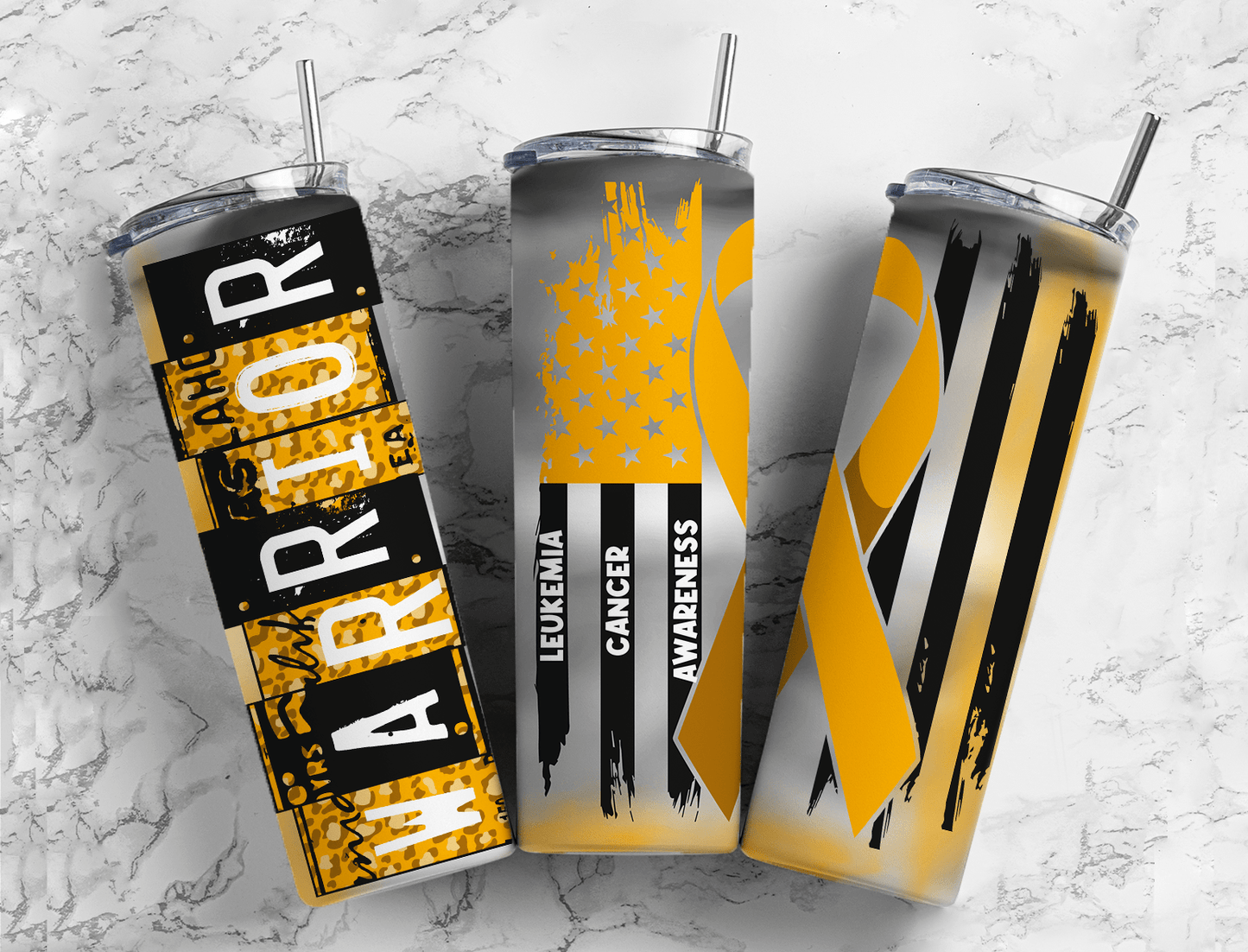 Cancer Ribbon Tumblers (32 Designs)