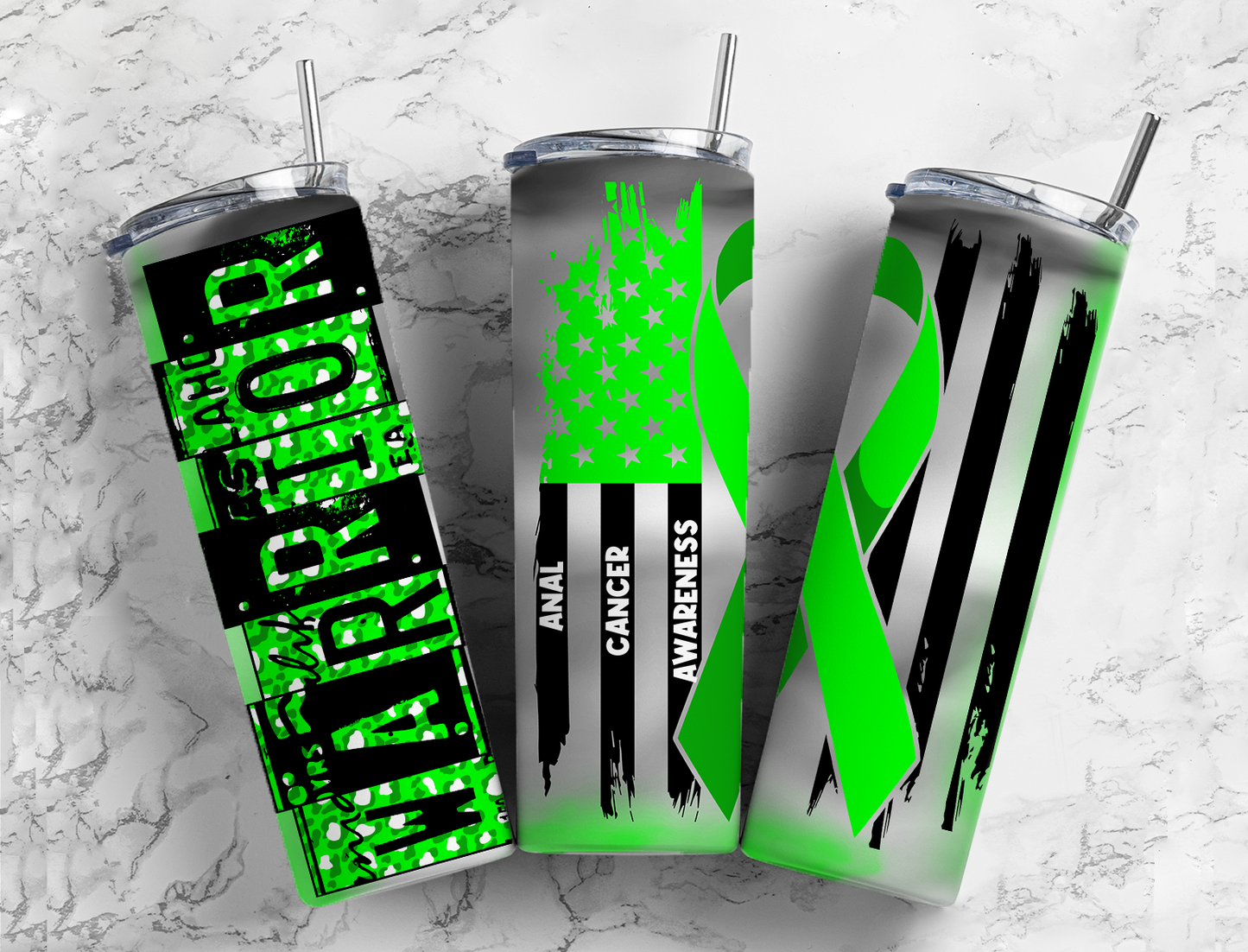 Cancer Ribbon Tumblers (32 Designs)