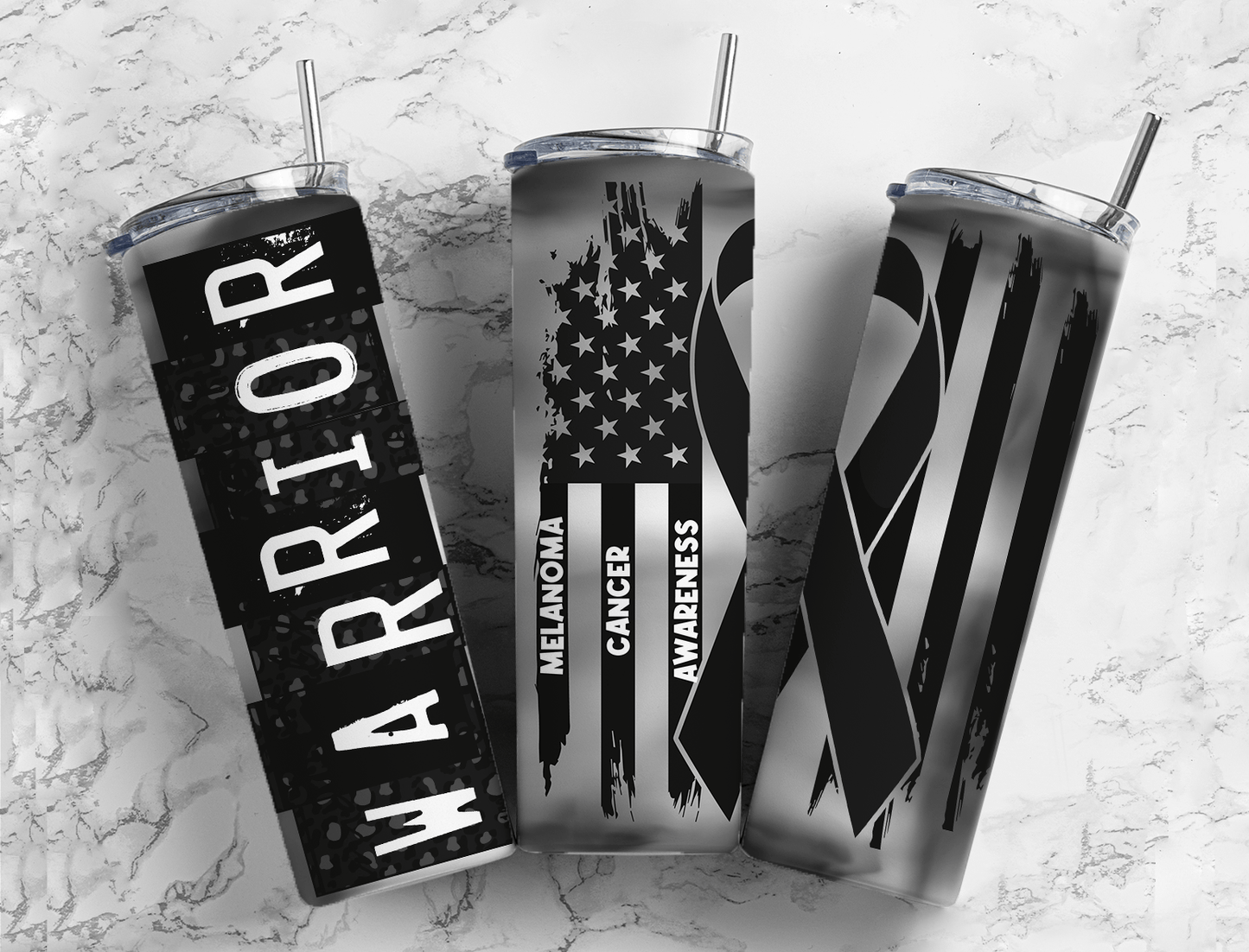 Cancer Ribbon Tumblers (32 Designs)