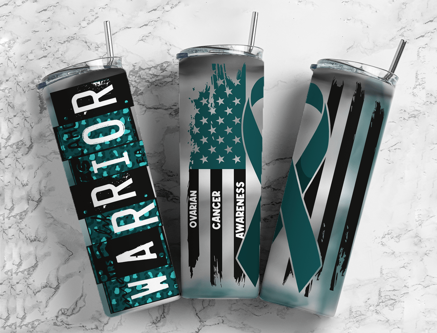 Cancer Ribbon Tumblers (32 Designs)