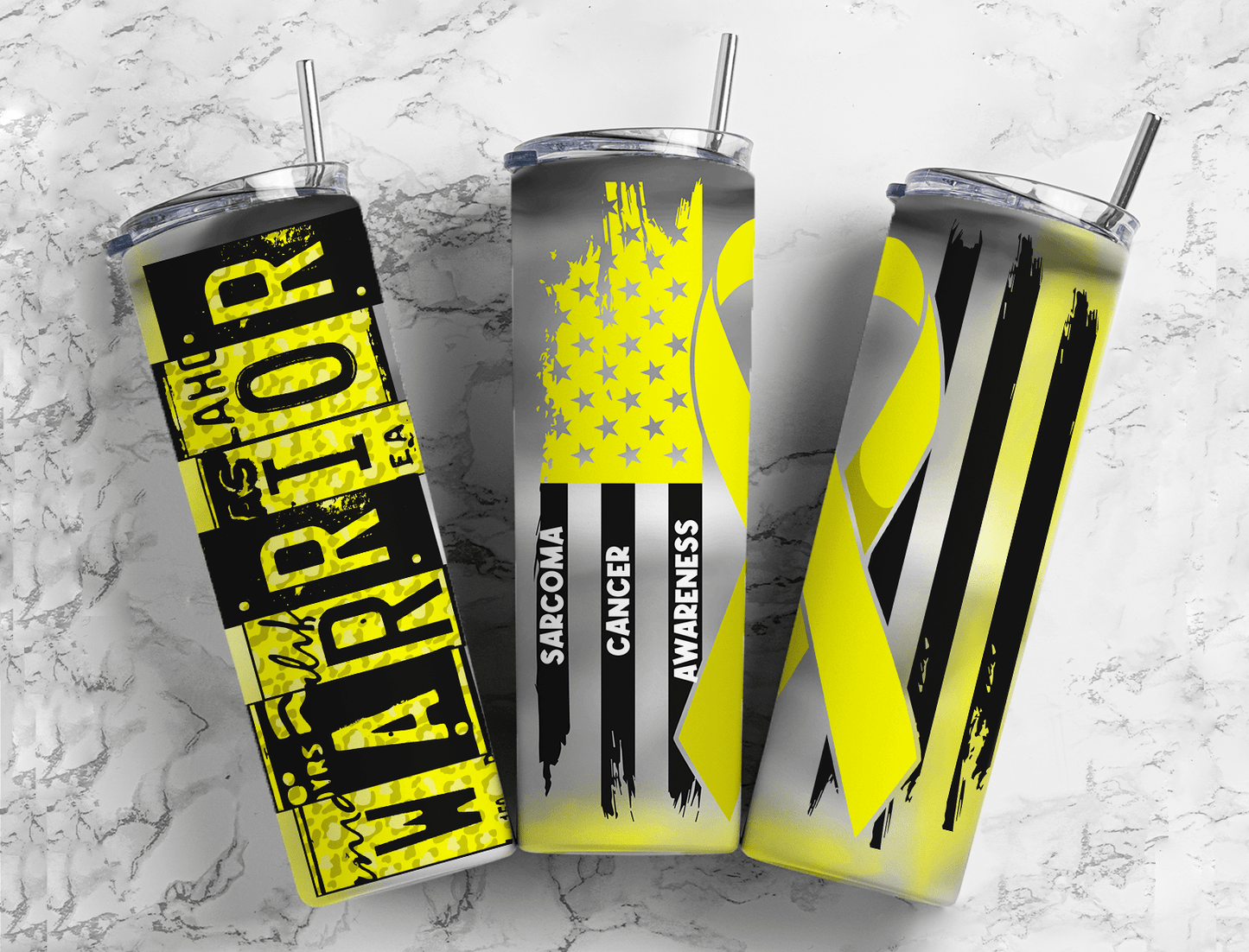 Cancer Ribbon Tumblers (32 Designs)