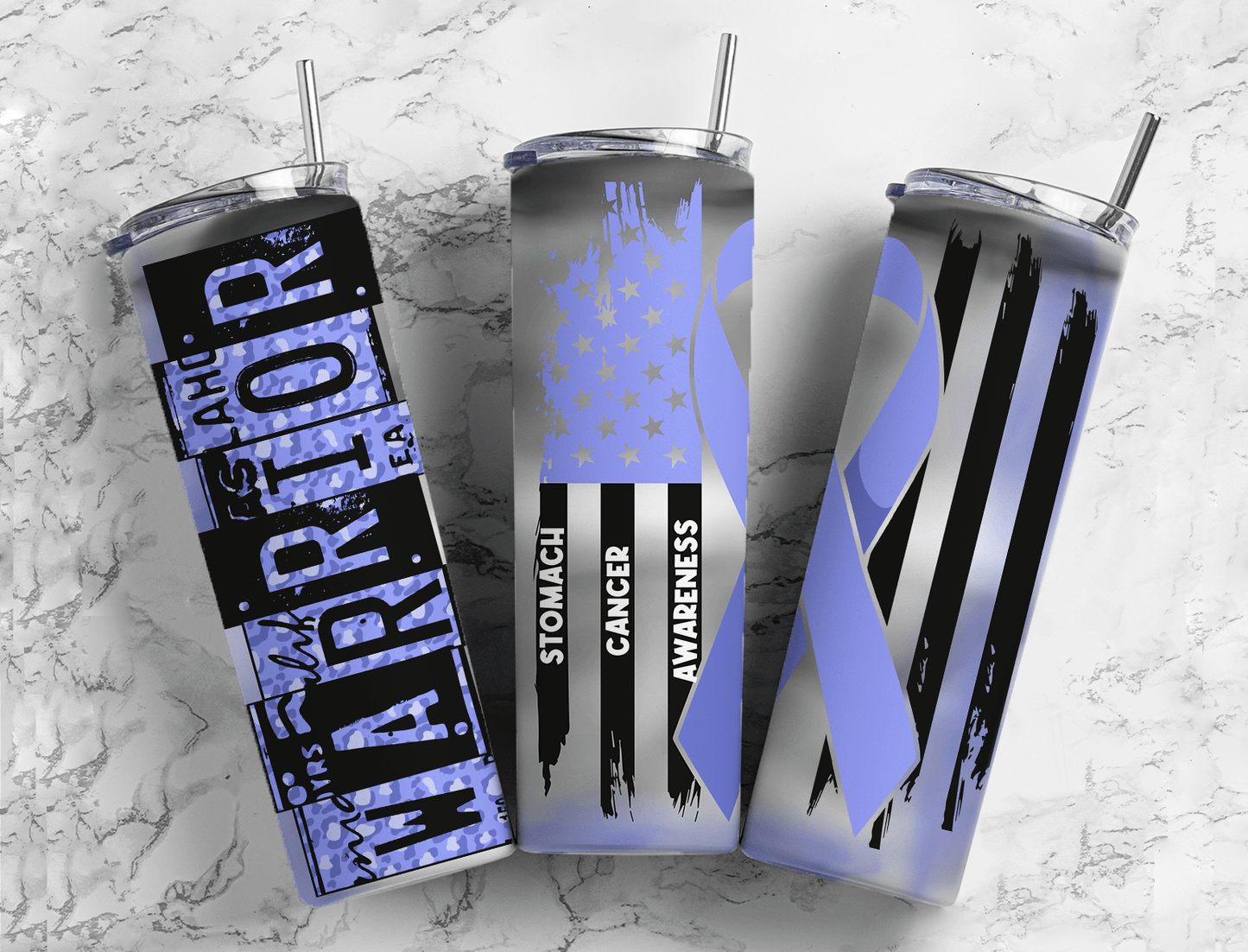 Cancer Ribbon Tumblers (32 Designs)