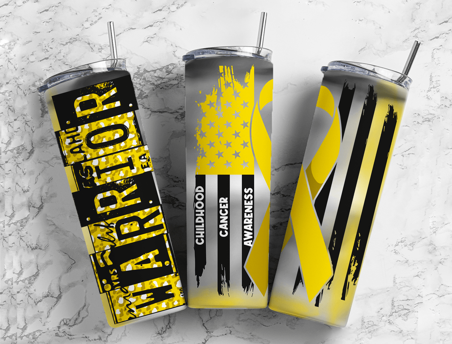 Cancer Ribbon Tumblers (32 Designs)