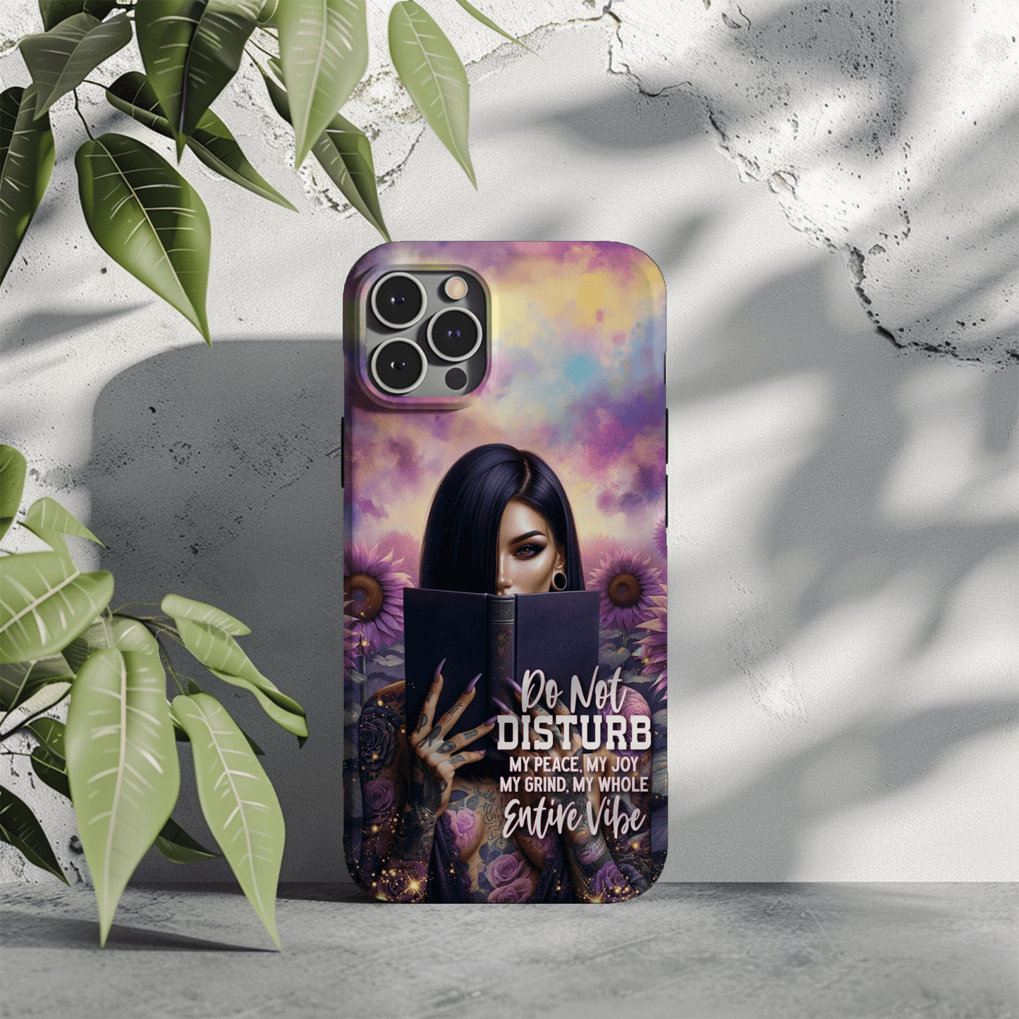 Do Not Disturb My Peace Phone Case