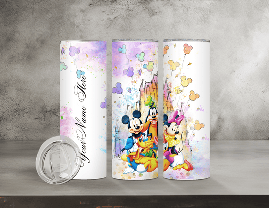 Personalized Disney Castle Tumbler
