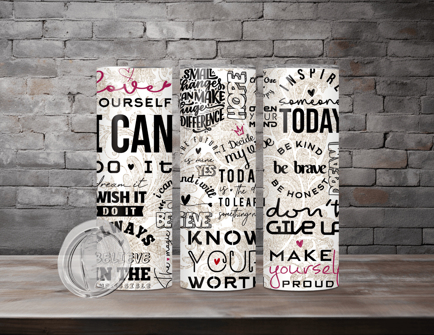 Inspirational Tumblers (11 Designs)