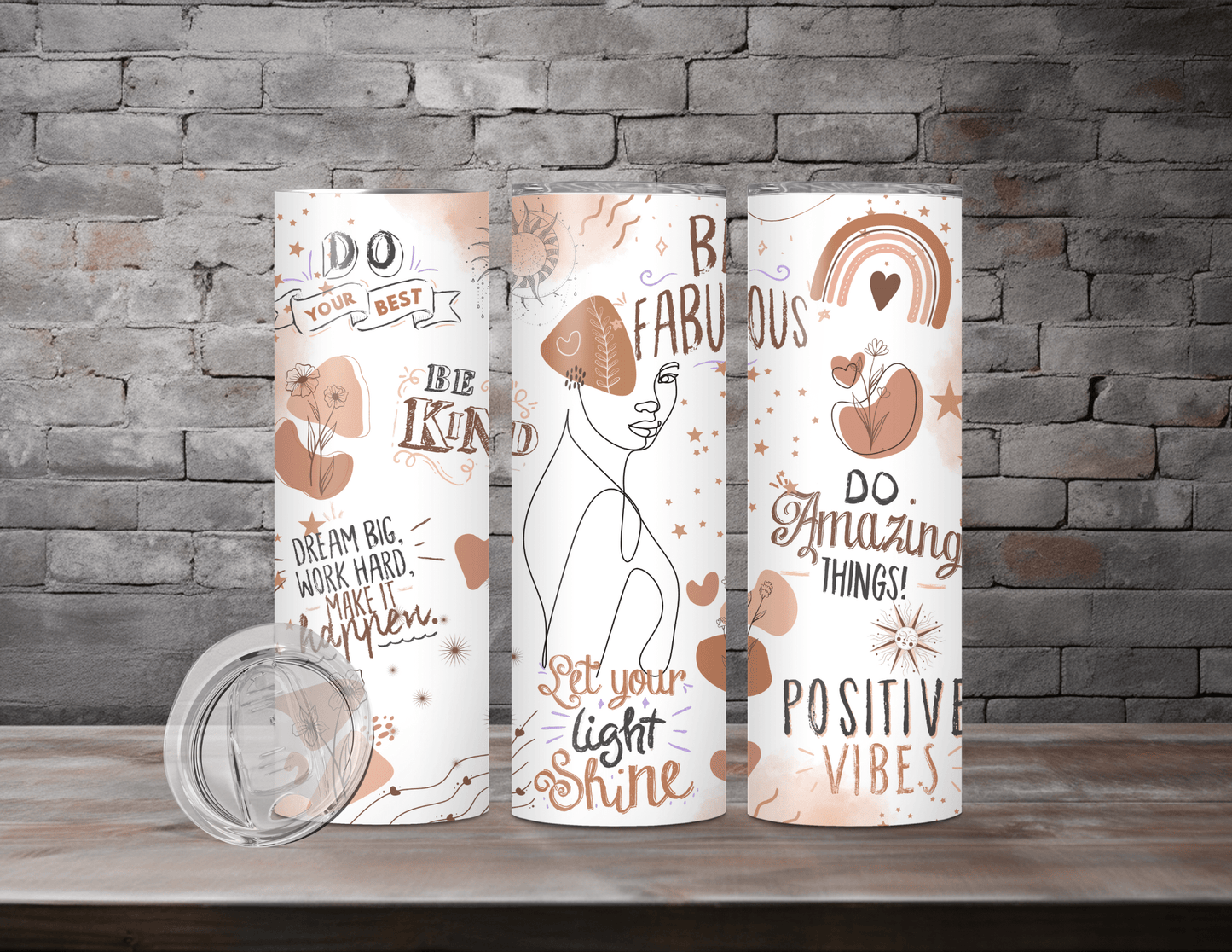 Inspirational Tumblers (11 Designs)
