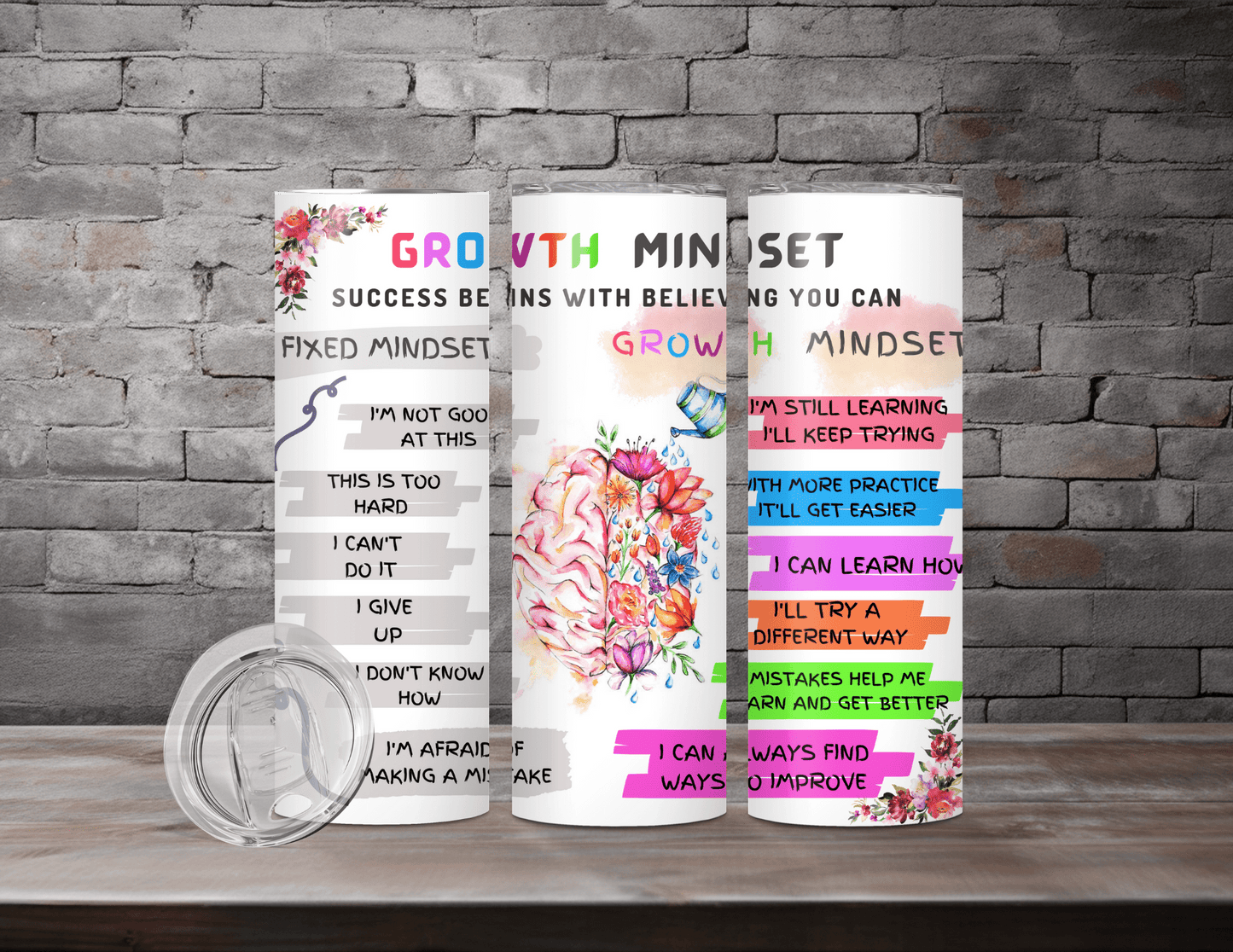 Inspirational Tumblers (11 Designs)