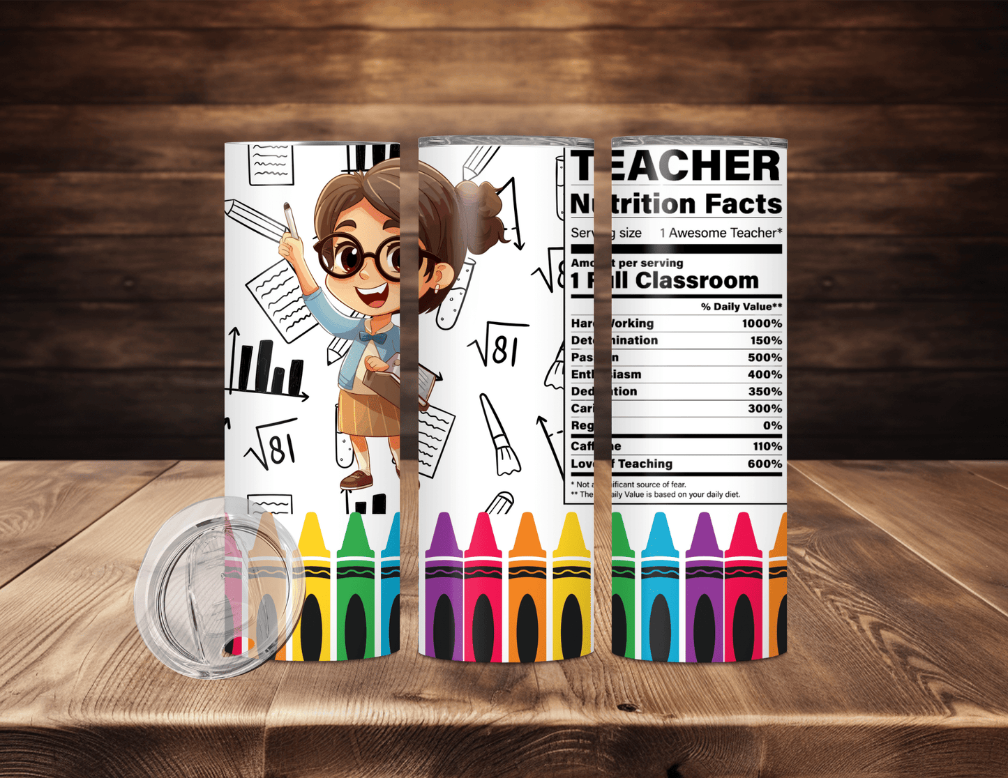 Teacher Tumblers (16 Designs)