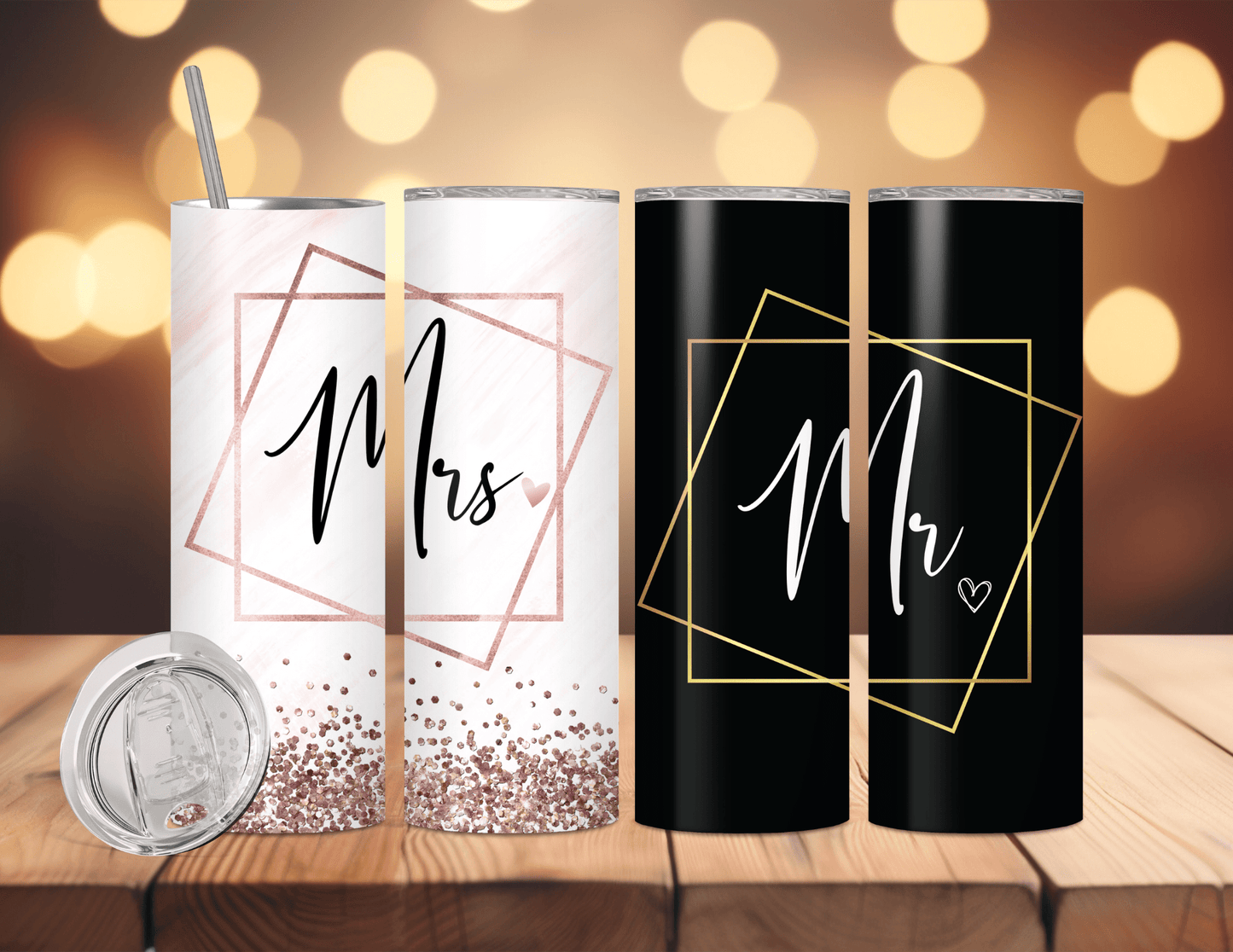 Mr & Mrs Tumbler Set