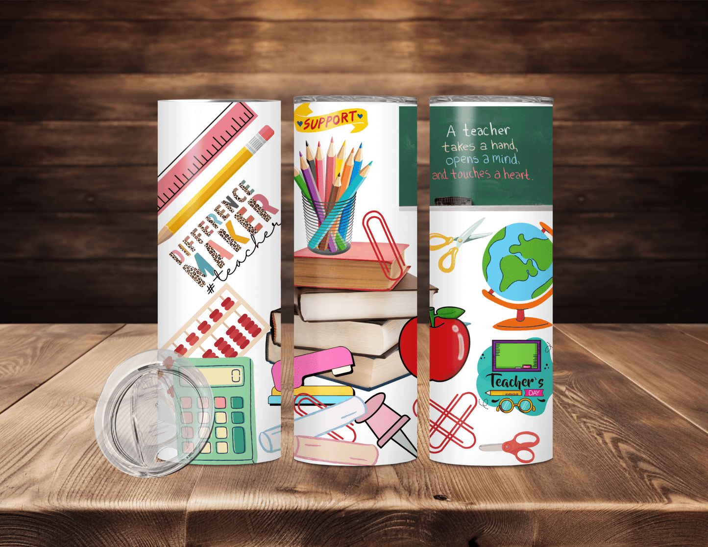 Teacher Tumblers (16 Designs)