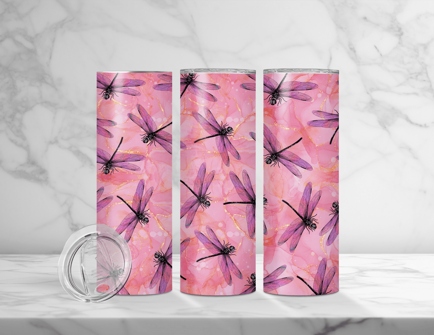 Dragonfly Tumblers (5 Designs)