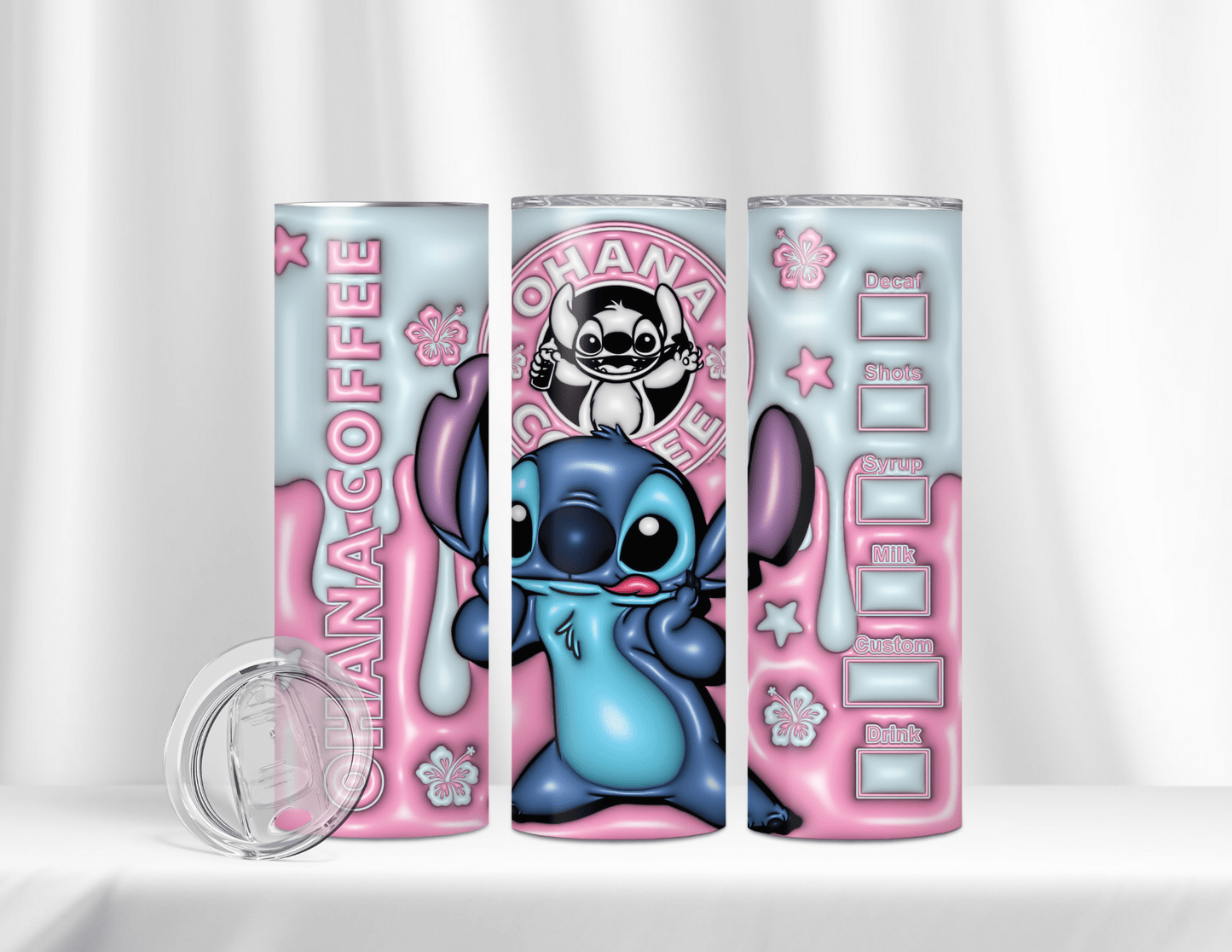 Lilo & Stitch Tumblers (28 Designs)