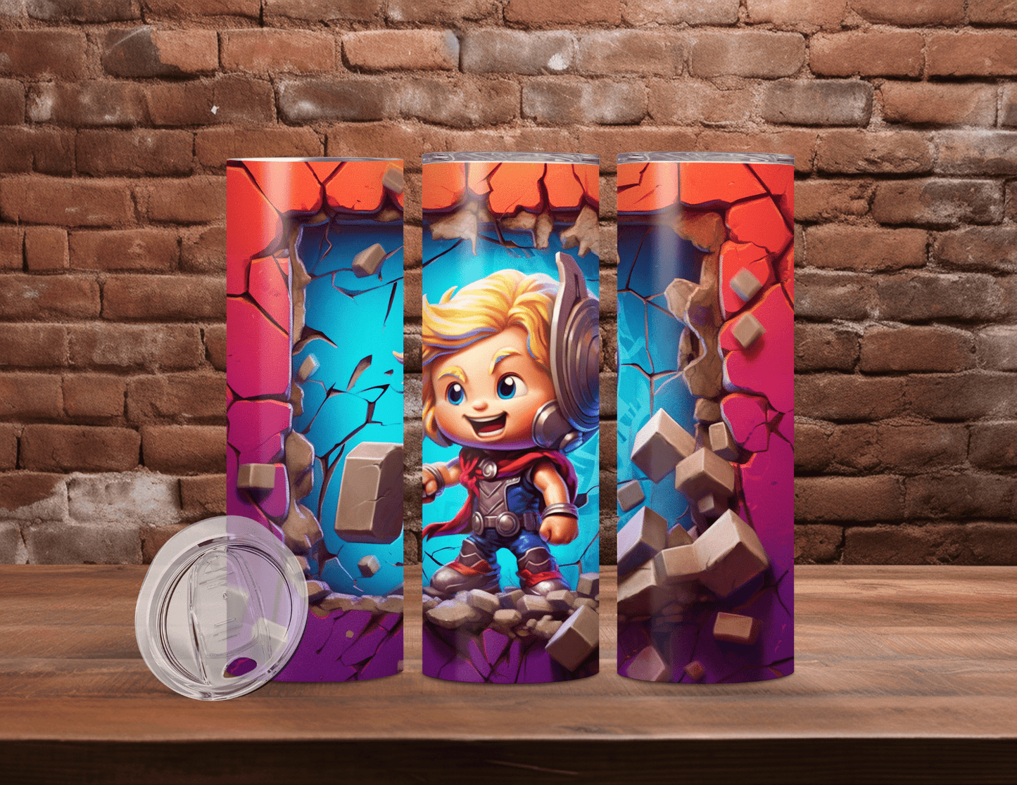 Marvel Smash Baby Tumblers (12 Designs)
