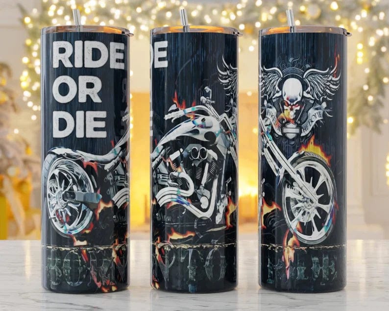 Motorbike Tumblers (4 Designs)