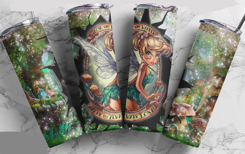 Tattooed Disney Princess Tumblers (18 Designs)