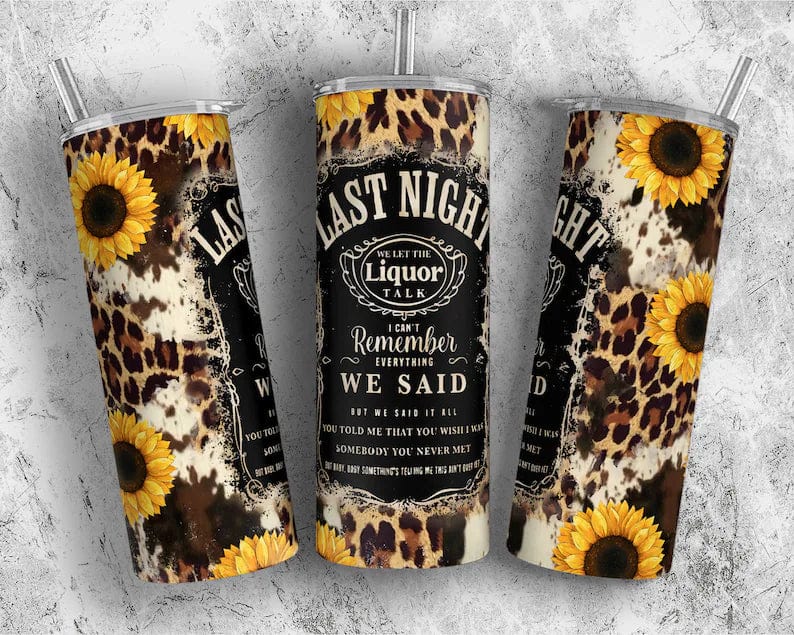 Last Night Tumblers (2 Designs)
